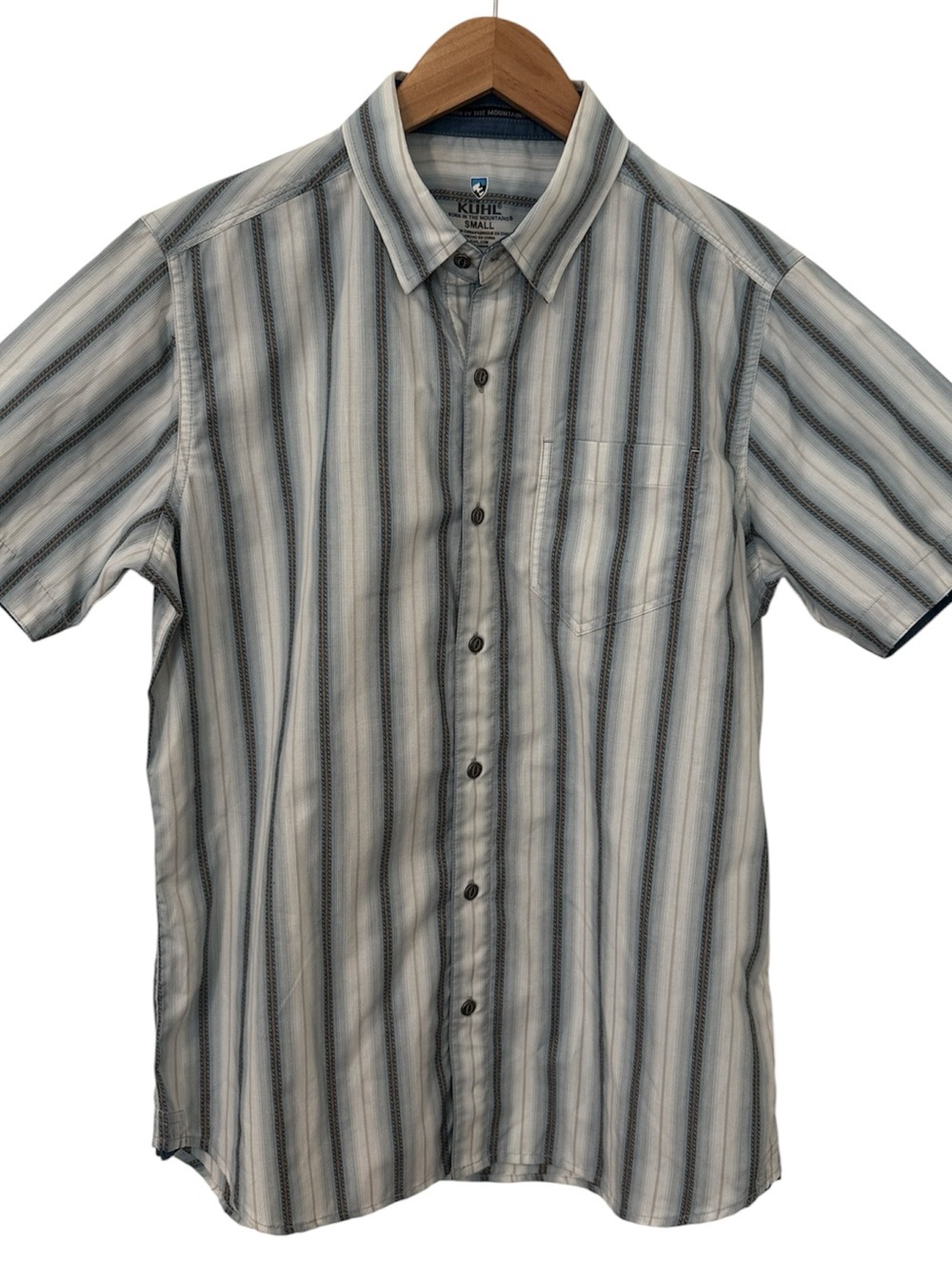 Kuhl Striped Button Down Small